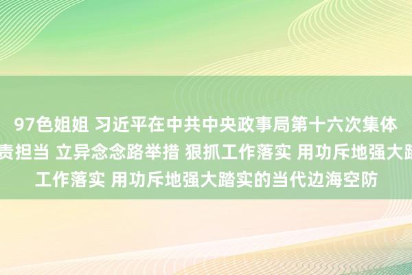 97色姐姐 习近平在中共中央政事局第十六次集体学习时强调 强化职责担当 立异念念路举措 狠抓工作落实 用功斥地强大踏实的当代边海空防